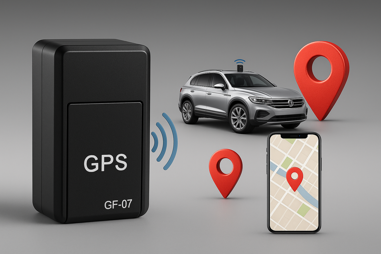 Mini Gps Magnetico Portatil